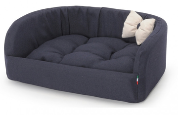 Cuccia Divanetto Solid Blu Fabotex