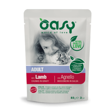 Oasy Cat Bocconcini in salsa 85 gr 