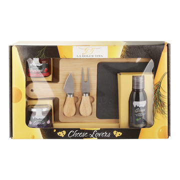 Set regalo Cheese Lovers con cofanetto
