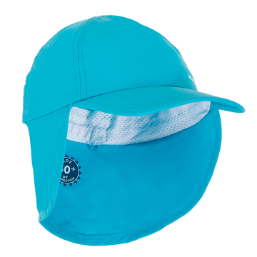 Cappellino anti-UV baby blu