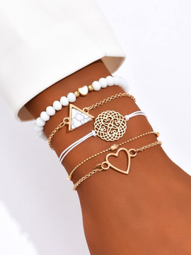 Set Di 5 Braccialetti Bohémien