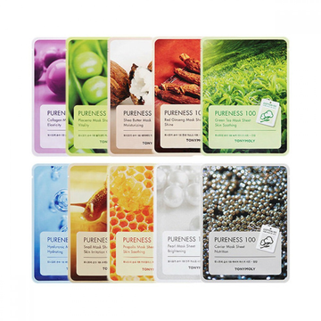 TONYMOLY - Pureness 100 Mask Sheet (Random Flavor...