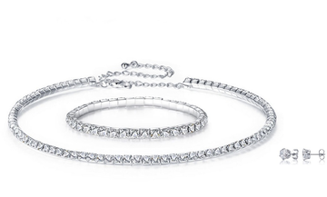 1 o 2 set con collana, bracciale e 1 paio di orec...