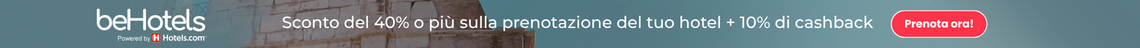 40% di sconto o più su beHotels!